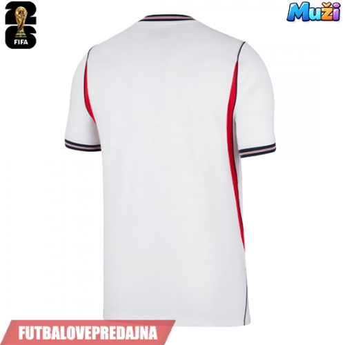 Lacne Muži Futbalové dres Anglicko MS 2026 Krátky Rukáv - Domáci